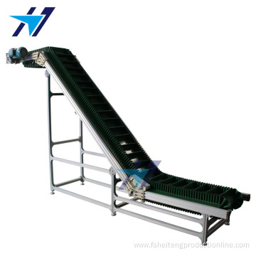 Z-type retaining slope climbing conveyor